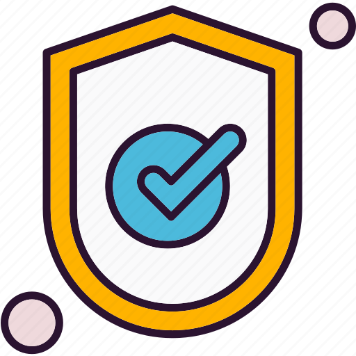 Protection, security, shield, tick icon - Download on Iconfinder