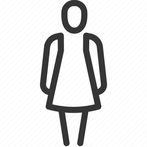 Female, wc, bathroom, restroom, toilet, washroom, sanitary icon - Download on Iconfinder