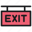 direction, super, directions, sign, exit, way, out, store, mall 