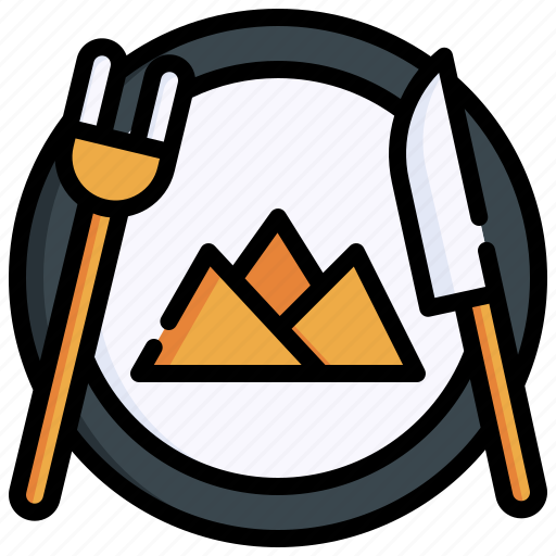 Cutlery, napkin, dish, dinner, restaurant icon - Download on Iconfinder
