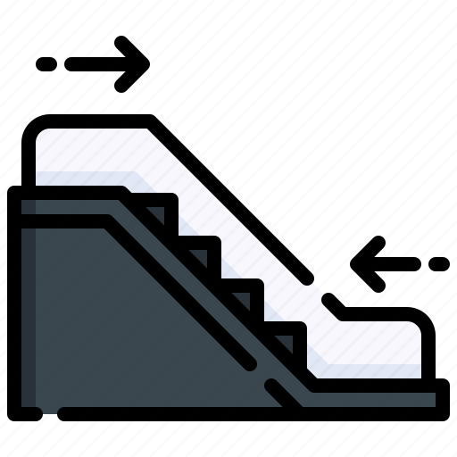 Escalator, sign, transportation, signs icon - Download on Iconfinder