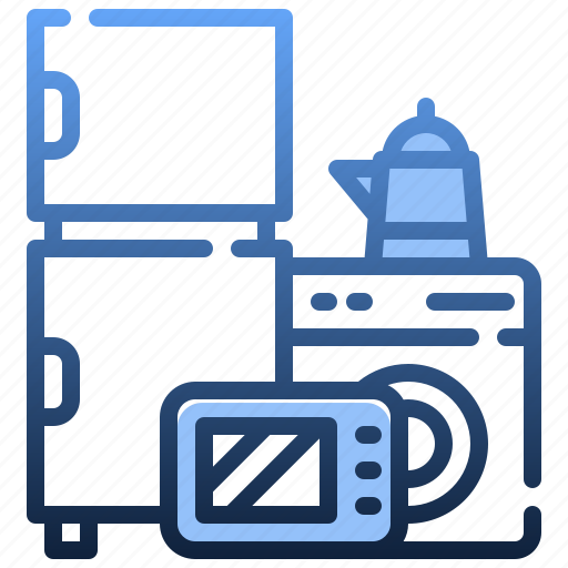 Electrical, appliances, washing, machine, refrigerator, microwave, kettle icon - Download on Iconfinder