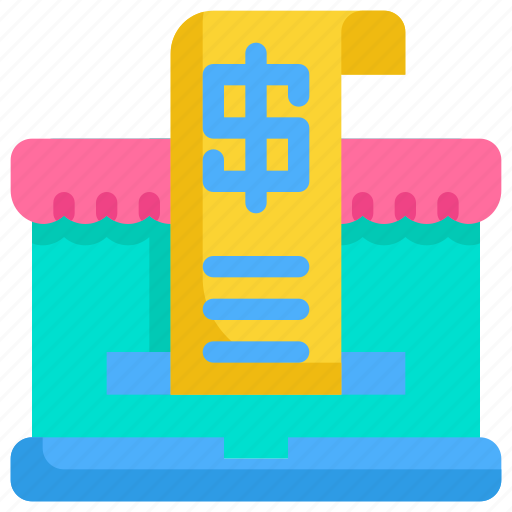 Bill, buy, ecommerce, online, receipt, shopping icon - Download on Iconfinder