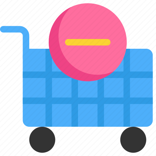 Ecommerce, internet, online, remove, shop, shopping icon - Download on Iconfinder