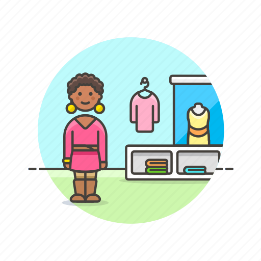 Shopping, apparel, buy, clothes, shirt, store, woman icon - Download on Iconfinder
