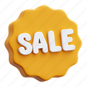 sale, badge, discount, label, shopping