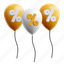balloon, discount, sale, offer, ecommerce, shopping 