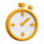 stopwatch, notification, alarm, time, clock 
