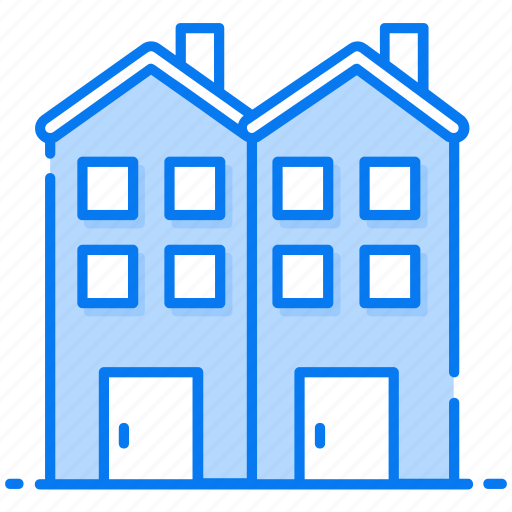 Accommodation, homestead, residence, townhome, townhouse icon - Download on Iconfinder