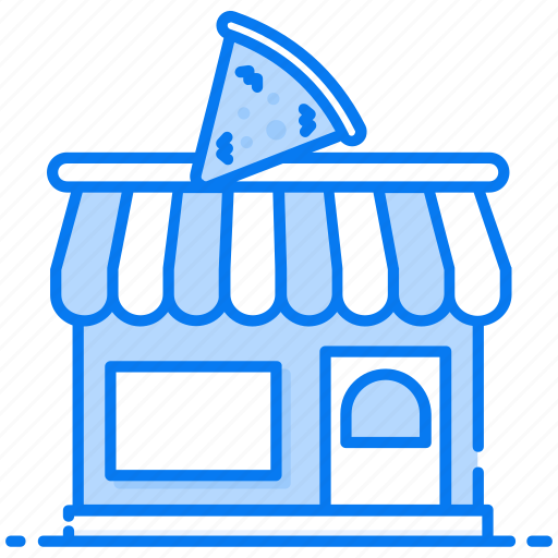 Bistro, commercial building, eatery, eating house, fast food, pizza shop, restaurant icon - Download on Iconfinder