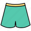 beach, cloth, short, summer, underwear 
