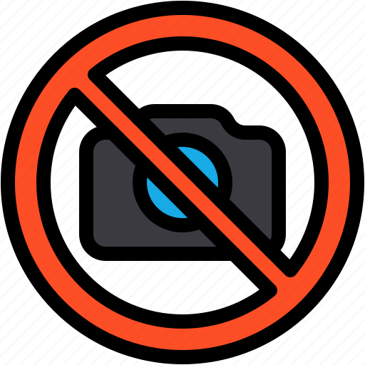 No, camera, picture, taking, not, allowed, signaling icon - Download on Iconfinder