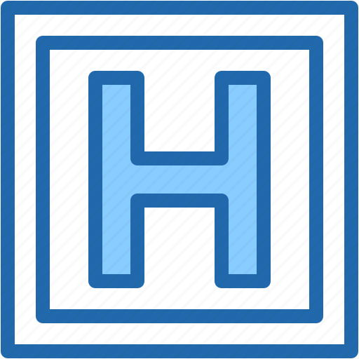 Hospital, healthcare, and, medical, letter, h, signaling icon - Download on Iconfinder