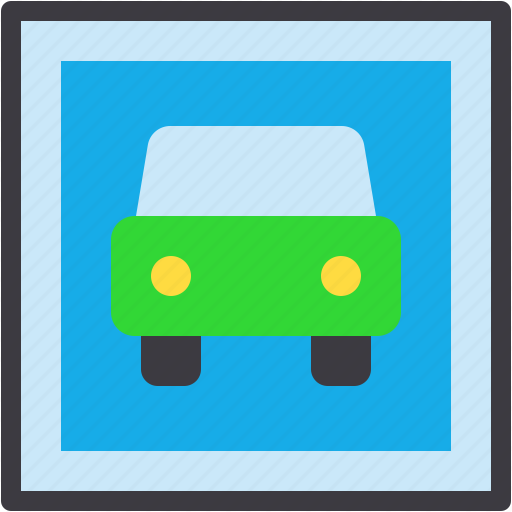 Taxi, traffic, sign, cab, road, transportation, signaling icon - Download on Iconfinder