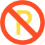 no, parking, not, allowed, signaling, prohibition, prohibited, symbol 