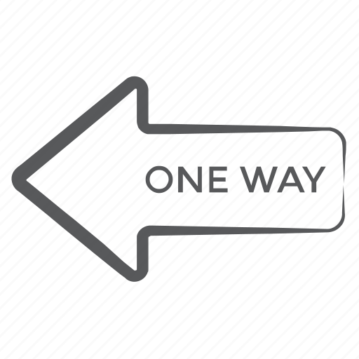 Back arrow, direction arrow, indication arrow, one way back, road arrow icon - Download on Iconfinder