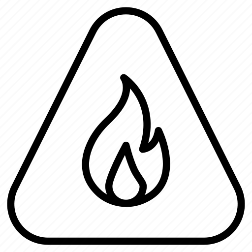Flame, fire, sign icon - Download on Iconfinder