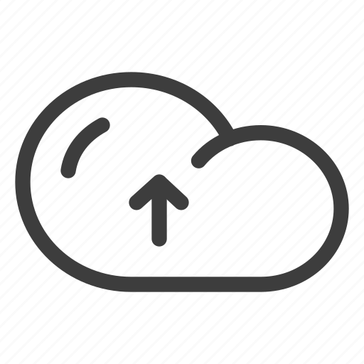 Cloud, upload, cloudy, forecast, storage, weather icon - Download on Iconfinder