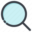 find, glass, magnifier, magnifying, search, view, zoom