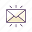 e-mail, email, envelope, inbox, letter, message 
