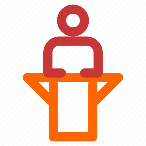 Business, man, speech, podium icon - Download on Iconfinder