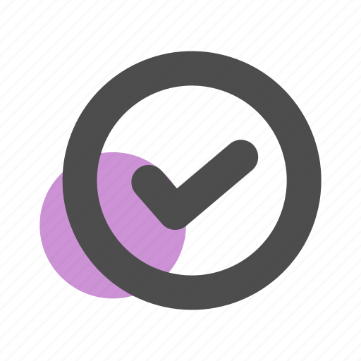 Circle, minimal, ok, tick icon - Download on Iconfinder