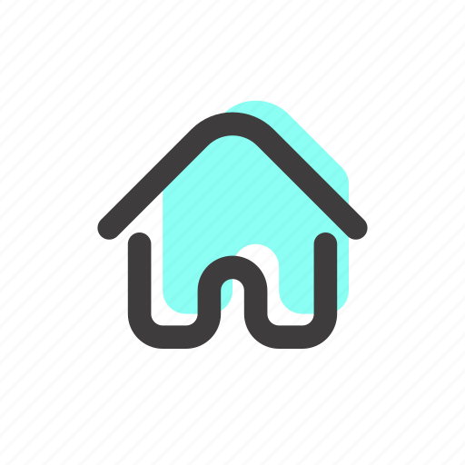Building, construction, estate, filled, home, house, office icon - Download on Iconfinder