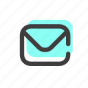 chat, communication, email, envelope, filled, letter, mail, message