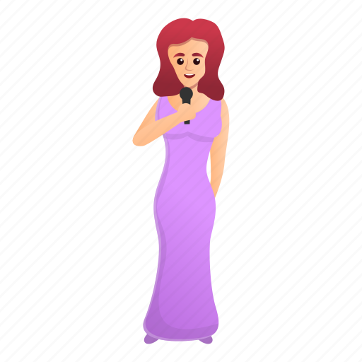 Dress, long, music, singer, woman icon - Download on Iconfinder
