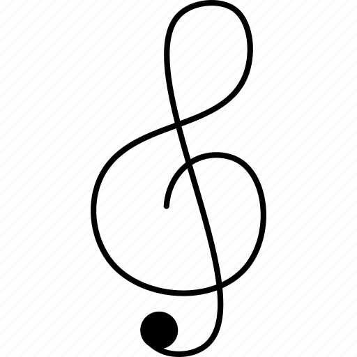 Treble, clef, musical, classical, note icon - Download on Iconfinder