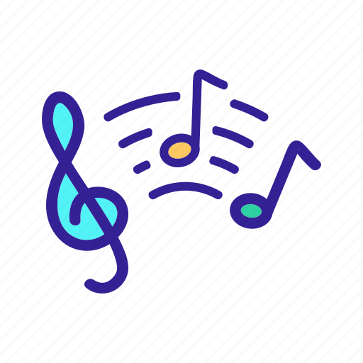 Classical, key, melody, music, musical, note, singing icon - Download on Iconfinder