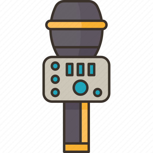 Microphone, bluetooth, karaoke, singing, electronic icon - Download on Iconfinder