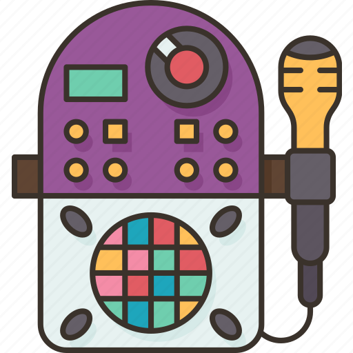 Singing, karaoke, machine, song, play icon - Download on Iconfinder