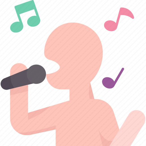 Singing, singer, karaoke, music, party icon - Download on Iconfinder