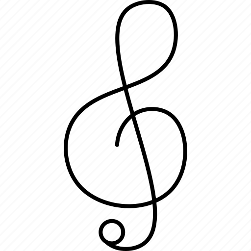 Treble, clef, musical, classical, note icon - Download on Iconfinder