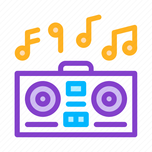Musical, notes, player, playing, record icon - Download on Iconfinder