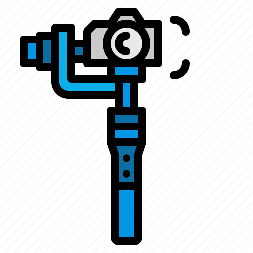 Camera, cinema, gimbal, movie, stabilizer icon - Download on Iconfinder