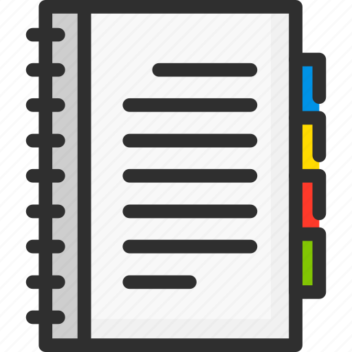 Book, exercise, note, notebook, notepad, pad, sketchbook icon - Download on Iconfinder