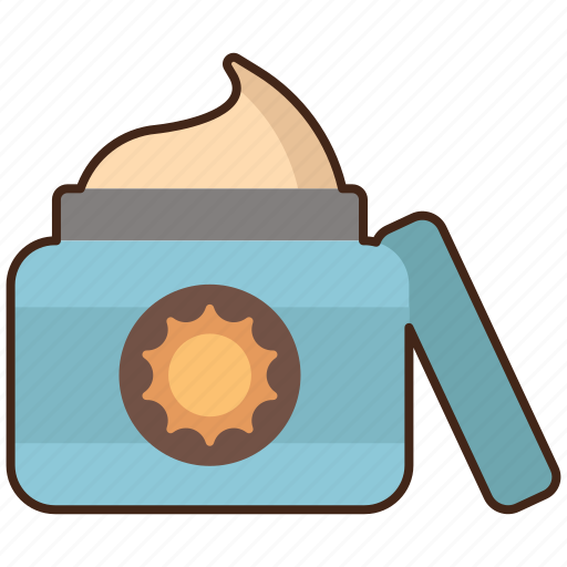 Cream, sunscreen, sunblock, lotion icon - Download on Iconfinder