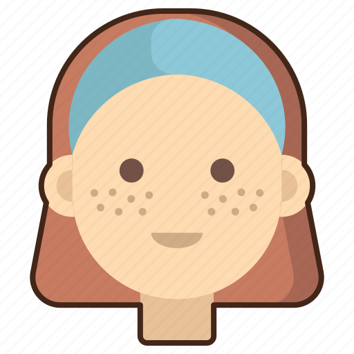 Freckles, beauty, woman, female icon - Download on Iconfinder
