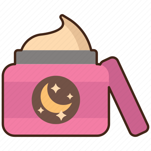 Night, cream, sunscreen, lotion icon - Download on Iconfinder