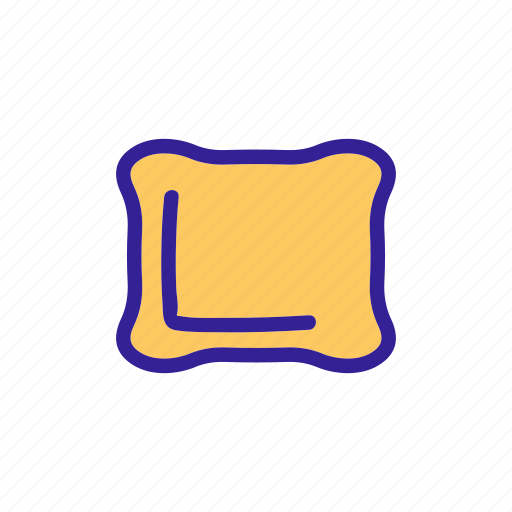 Bed, bedroom, contour, forecast, night, pillow, sleep icon - Download on Iconfinder