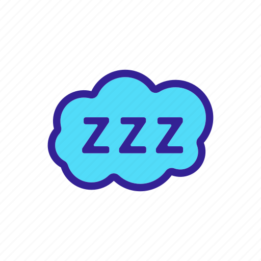 Bed, concept, contour, sleep icon - Download on Iconfinder