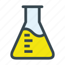 chemical, experiment, flask, liquid, science