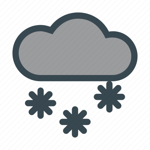 Cloud, cold, snow, snowflake, winter icon - Download on Iconfinder