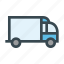 delivery, move, package, transport, transportation, truck 