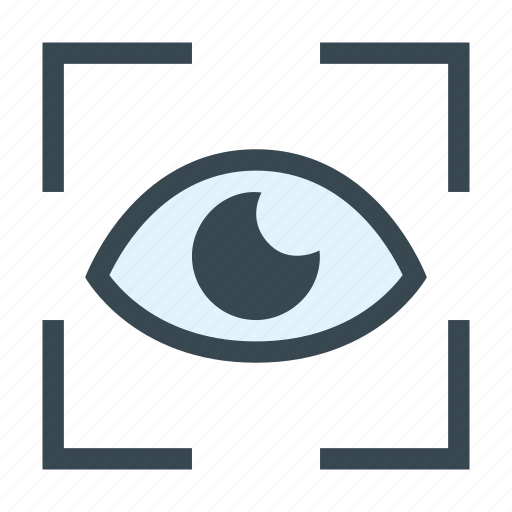 Angle, eye, identification, iris, retina, scan, security icon - Download on Iconfinder