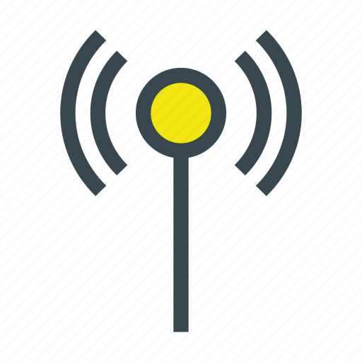 Broadcast, signal, transmit, wifi, wireless icon - Download on Iconfinder