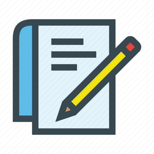 Note, notepad, notes, pencil, taking icon - Download on Iconfinder