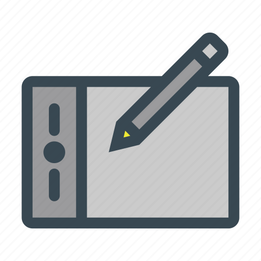 Draw, drawing, graphic, pencil, tablet icon - Download on Iconfinder
